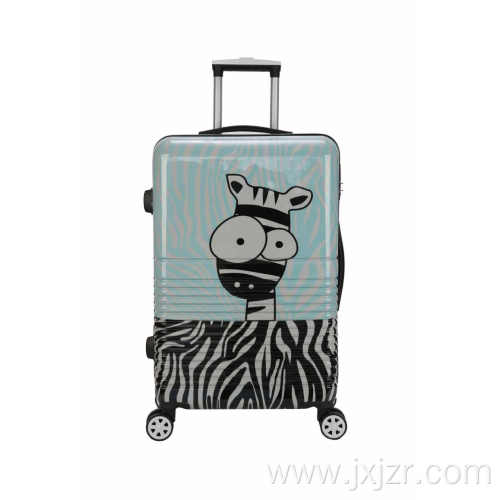 Cartoon figure trolley luggage